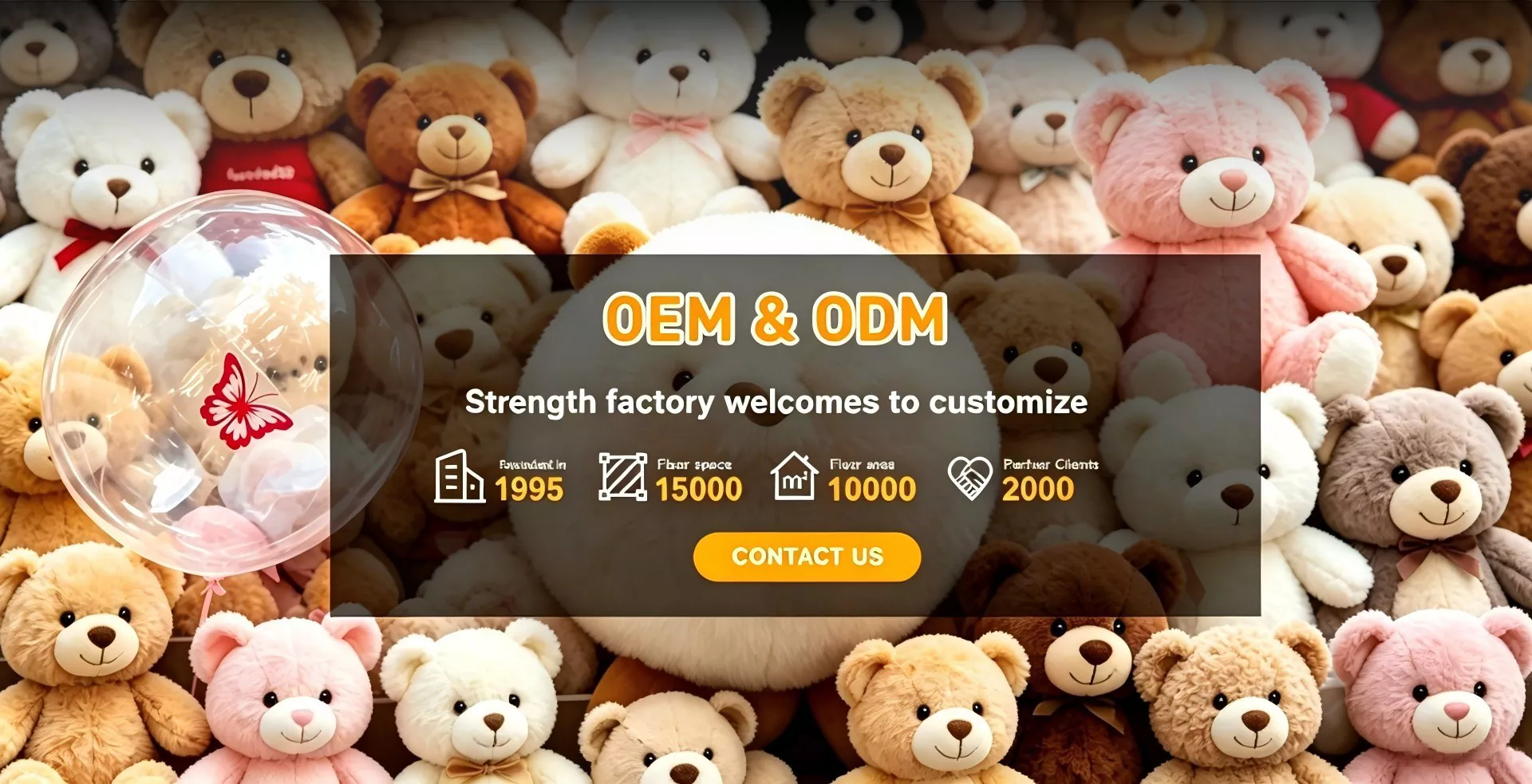 Nhà máy đồ chơi sang trọng OEM&ODM Trung Quốc