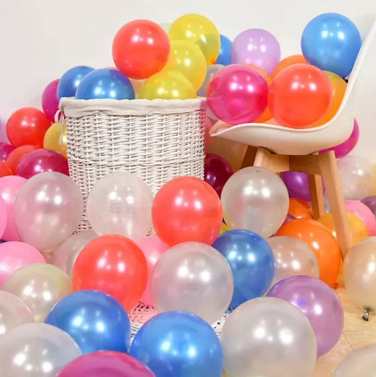 Pearlescent Latex Balloons
